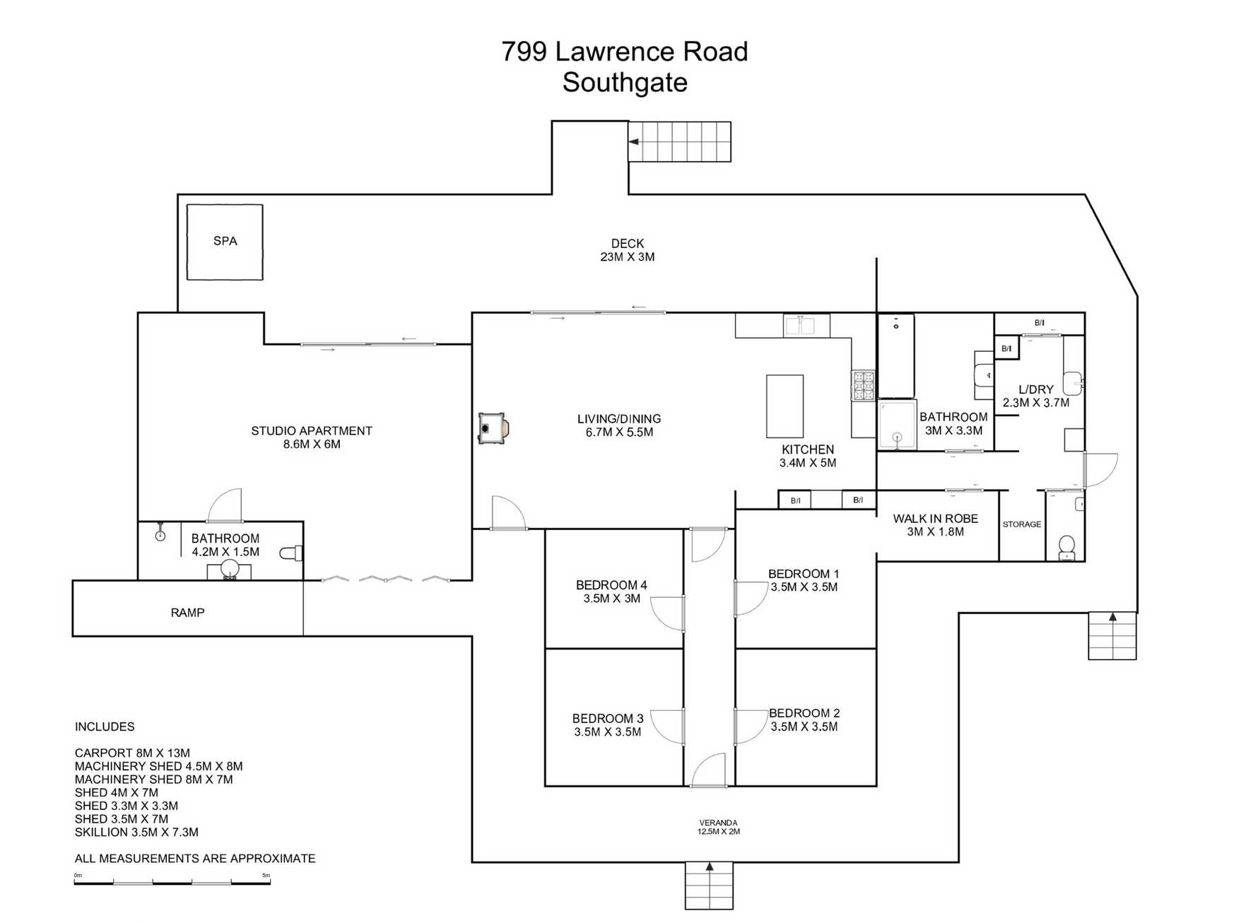 799 Lawrence Road , Southgate  For Sale by Farmbuy.com - floorplan 1