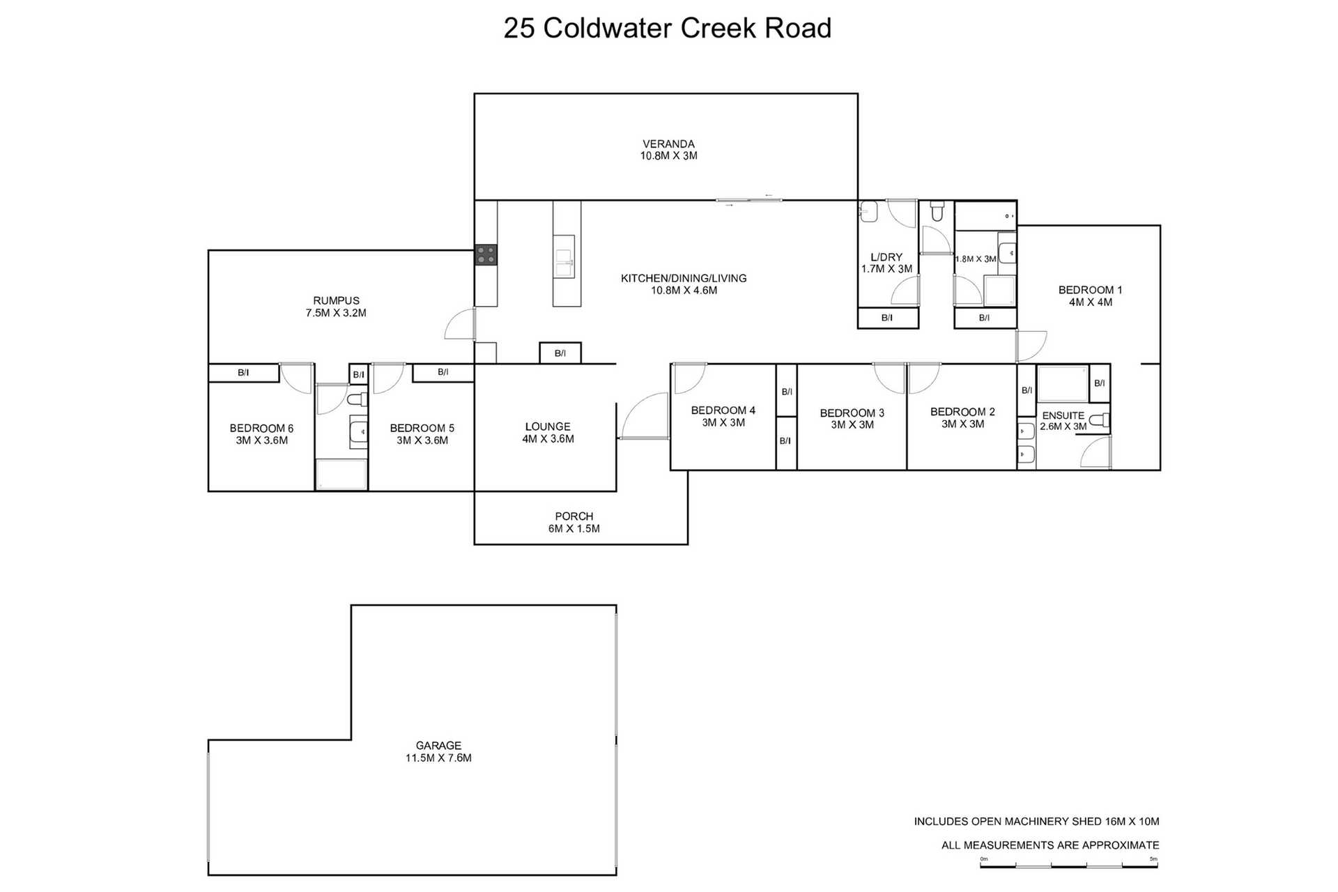 25 Coldwater Creek Road, Nana Glen  For Sale by Farmbuy.com - floorplan 1