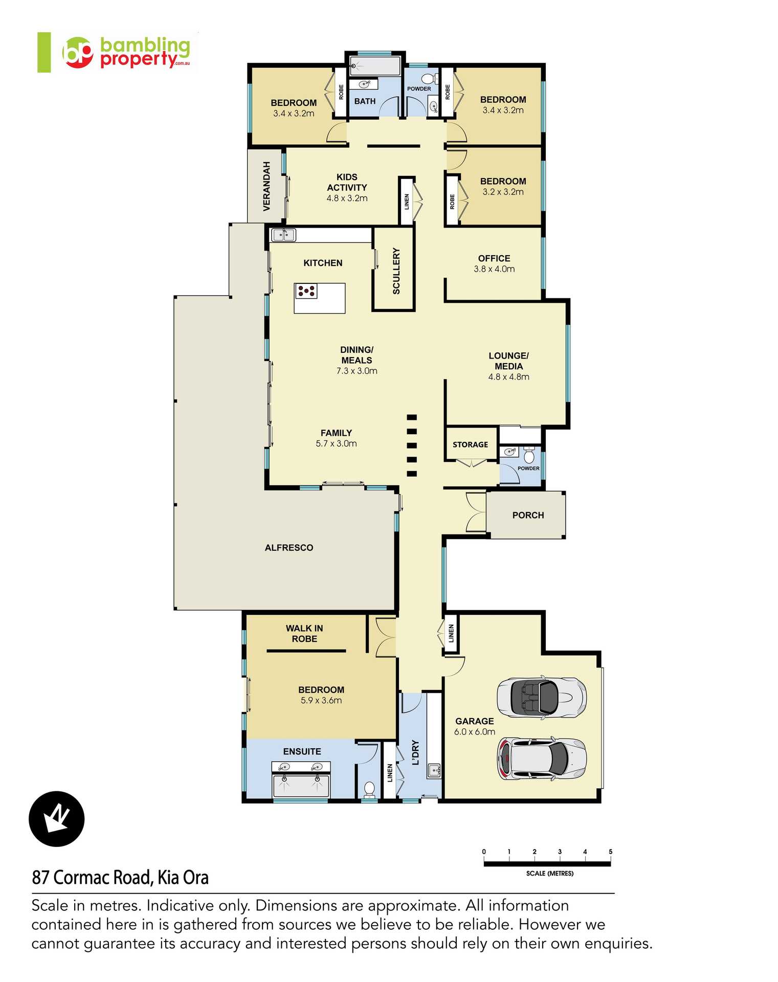 87 Cormac Road, Kia Ora For Sale by Farmbuy.com - floorplan 1