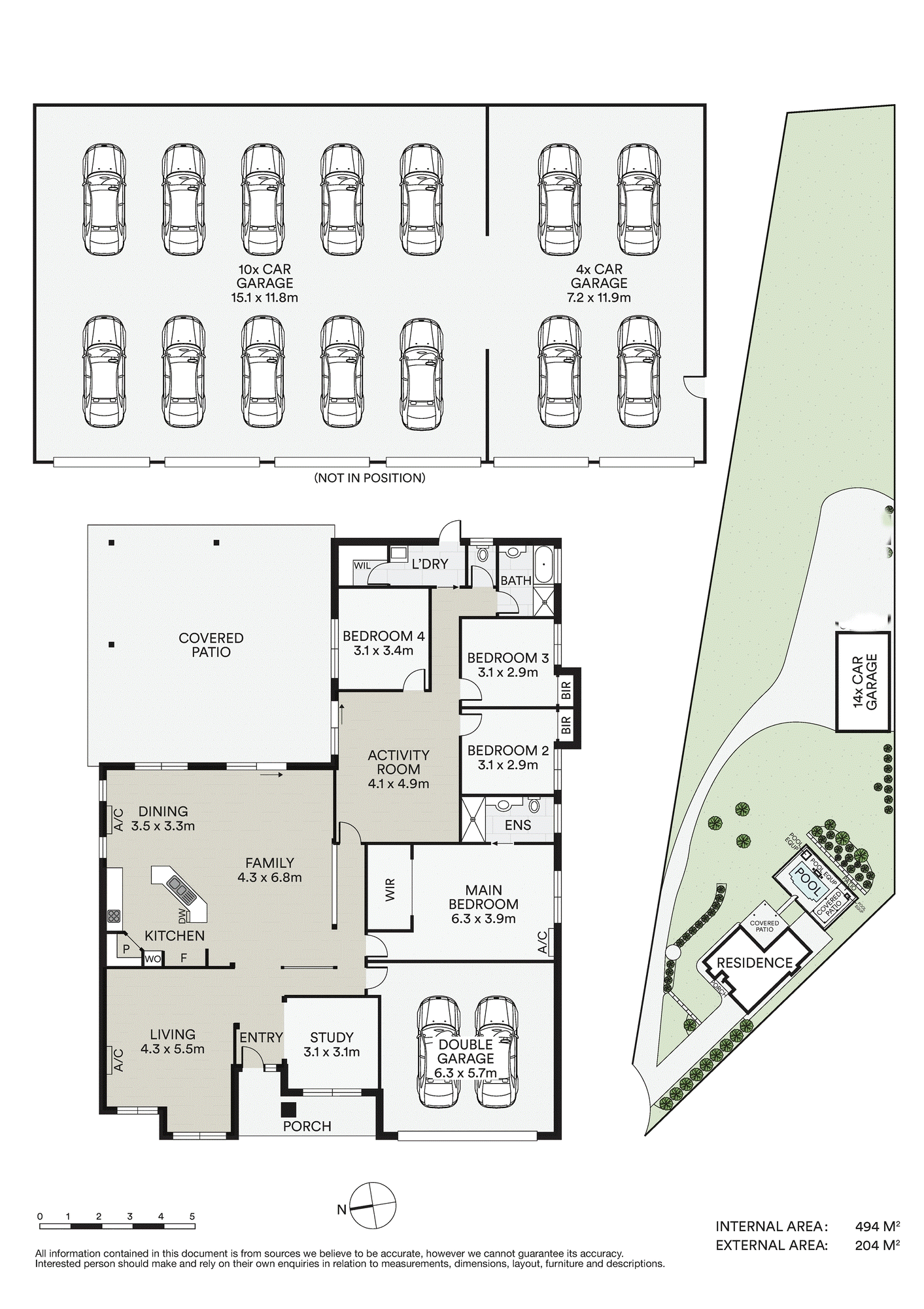 8 Cricklewood Court, Plainland For Sale by Farmbuy.com - floorplan 1
