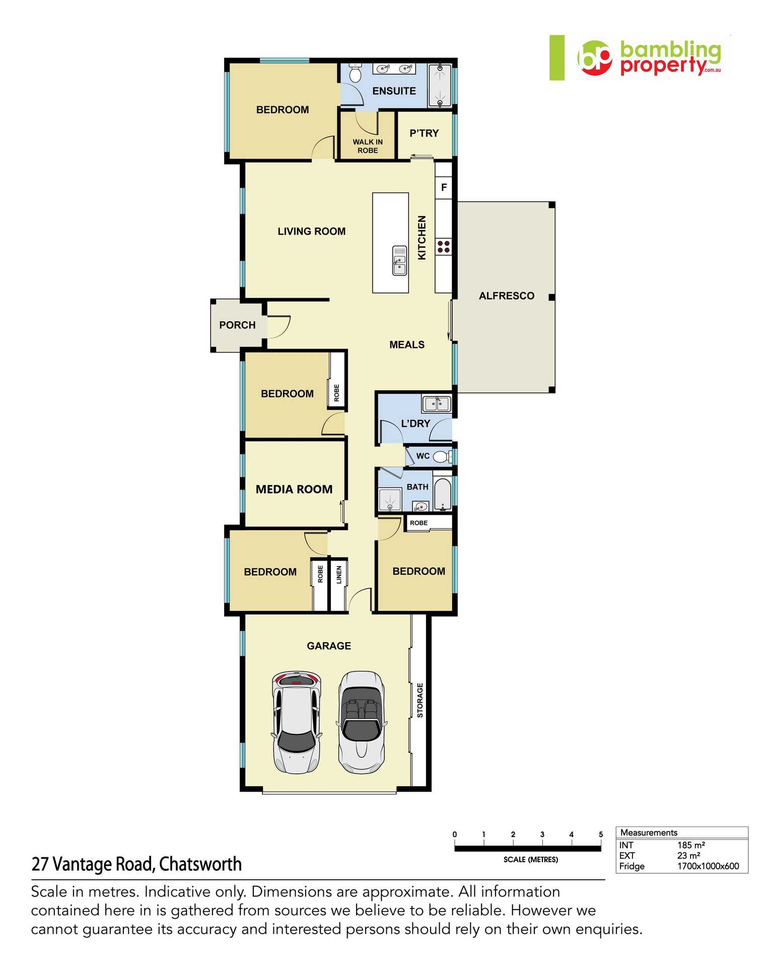 27 Vantage Road, Chatsworth For Sale by Farmbuy.com - floorplan 1