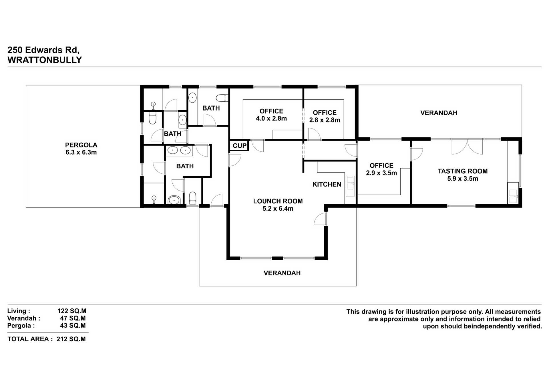 Koppamurra For Sale by Farmbuy.com - floorplan 1