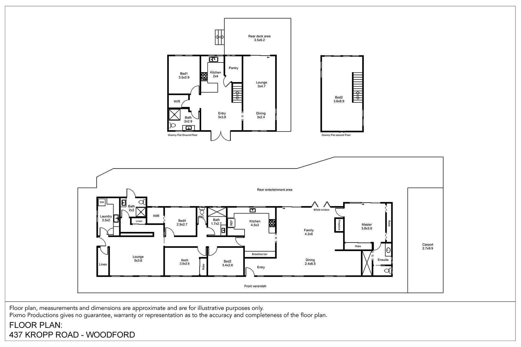 437 Kropp Road, Woodford For Sale by Farmbuy.com - floorplan 1