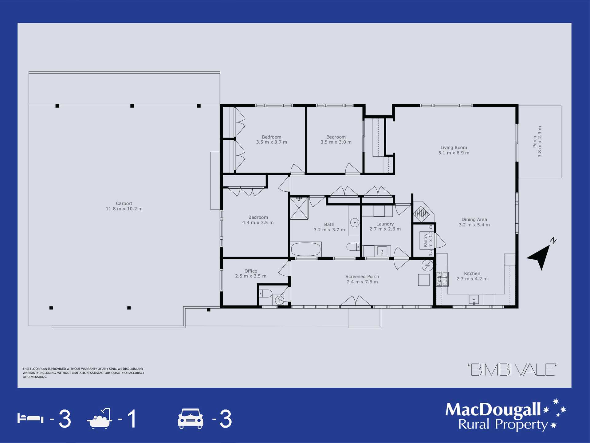 6832 New England Highway, Uralla For Sale by Farmbuy.com - floorplan 1