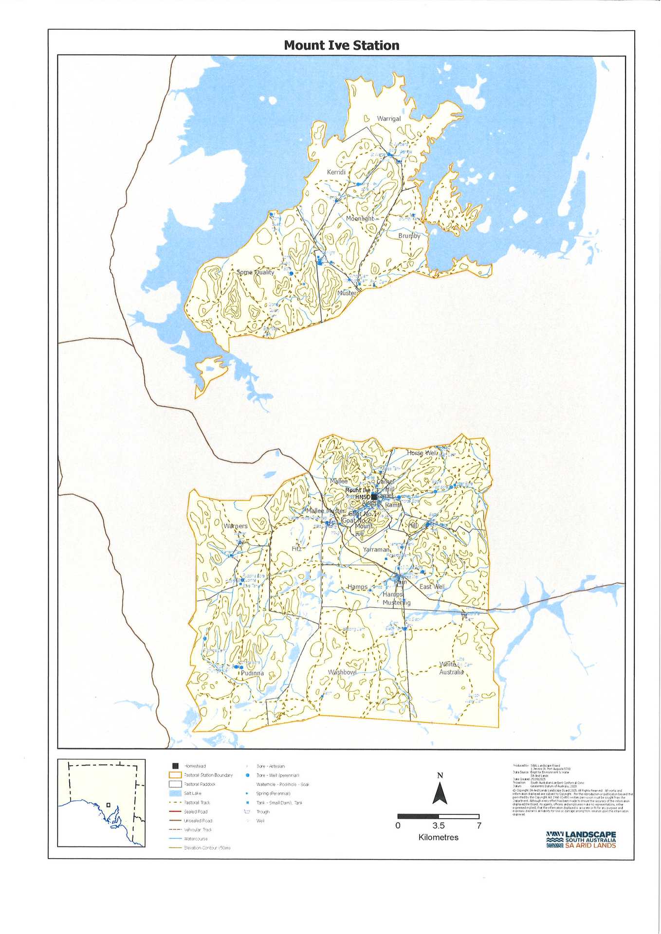 Block 829 Mount Ive Station, Via Port Augusta Expressions of Interest by Farmbuy.com - floorplan 1