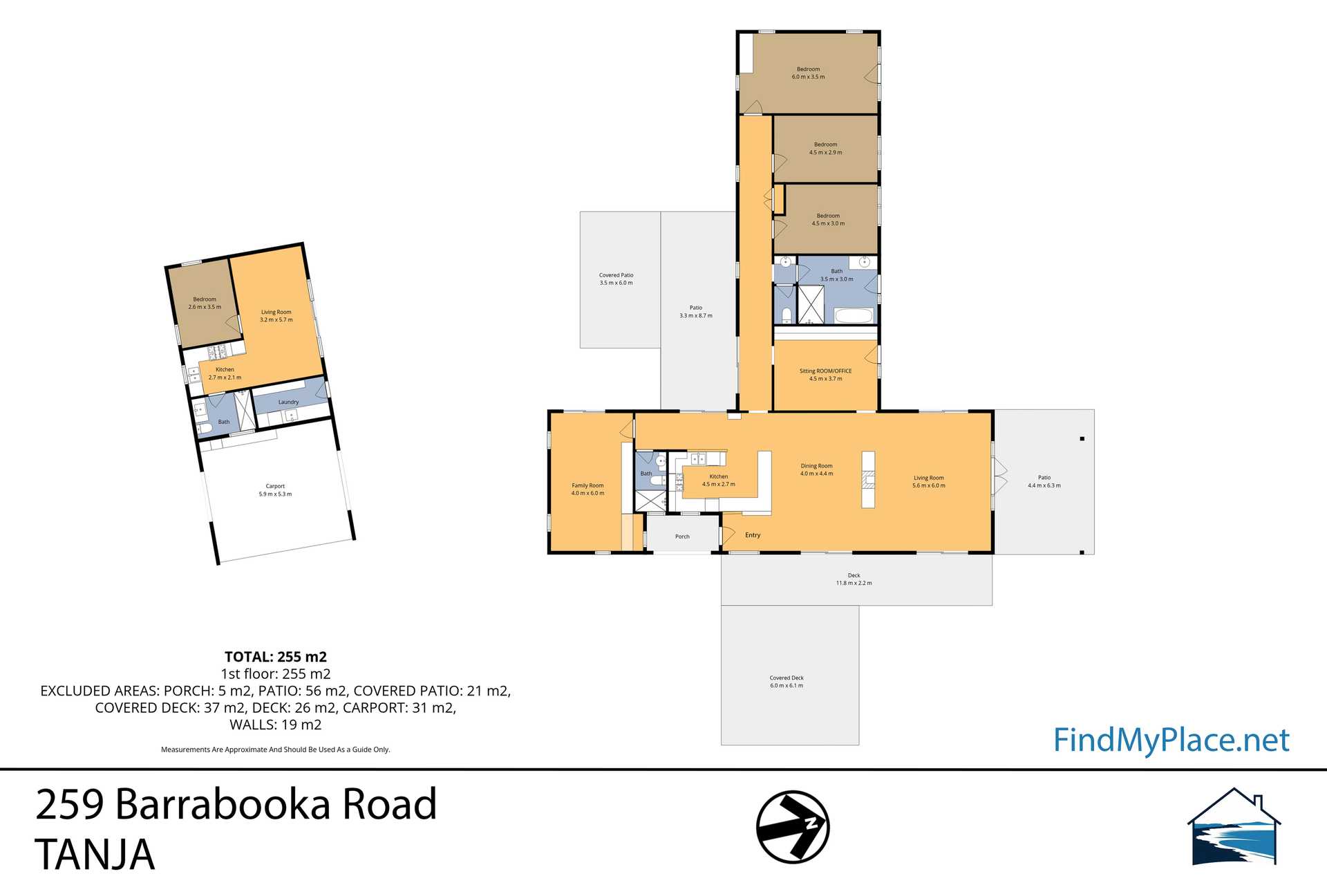 259 Barrabooka Road TANJA NSW 2550, Tanja For Sale by Farmbuy.com - floorplan 1