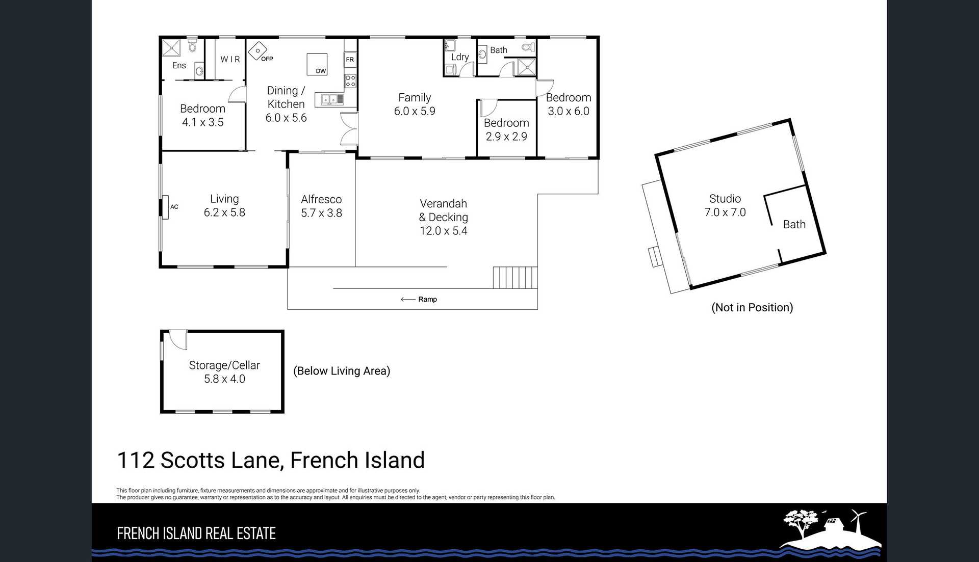 112 Scotts Lane, French Island For Sale by Farmbuy.com - floorplan 1