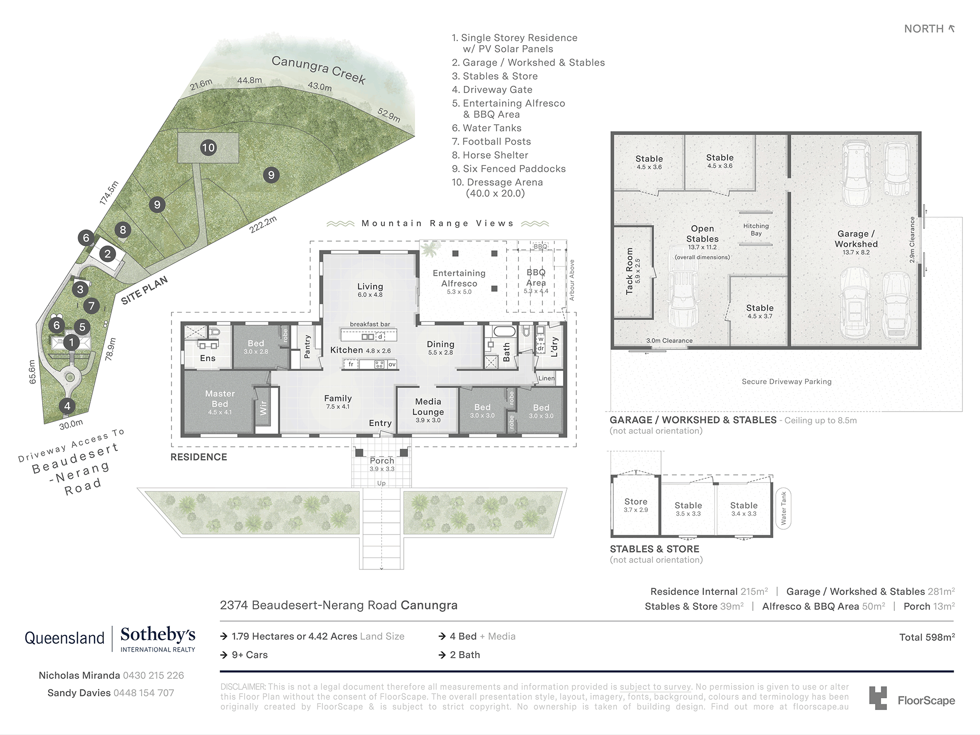 2374 Beaudesert - Nerang Road, Canungra For Sale by Farmbuy.com - floorplan 1