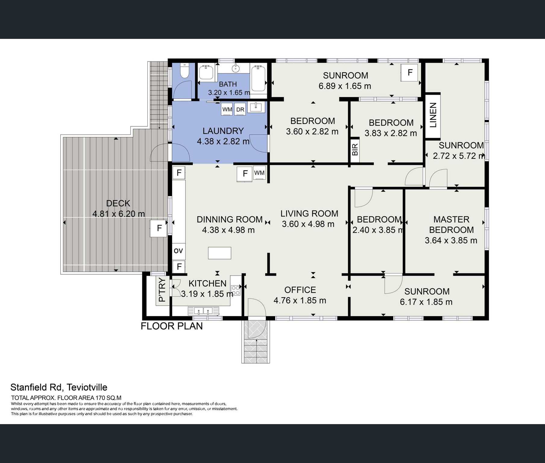 219 Stanfield Road, Teviotville For Sale by Farmbuy.com - floorplan 1