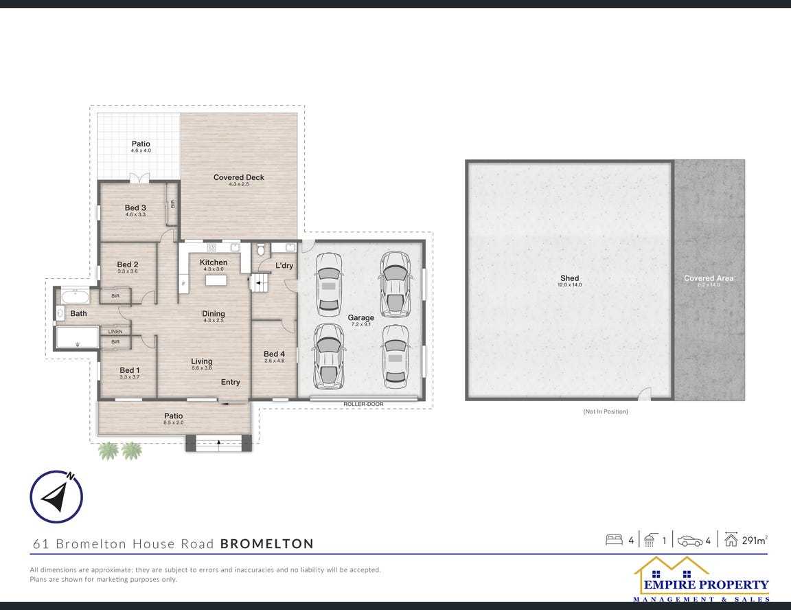 61 Bromelton House Road, Bromelton For Sale by Farmbuy.com - floorplan 1