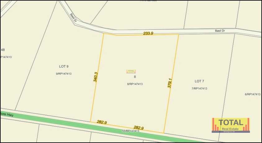 Lot 8 Basil Drive , Forest Ridge For Sale by Farmbuy.com - floorplan 1