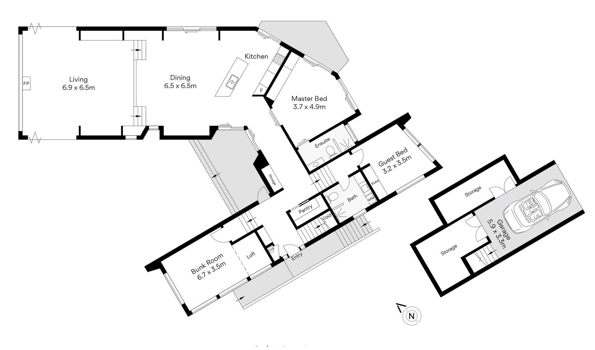 723 Dees Road, Gloucester, Belbora For Sale by Farmbuy.com - floorplan 1