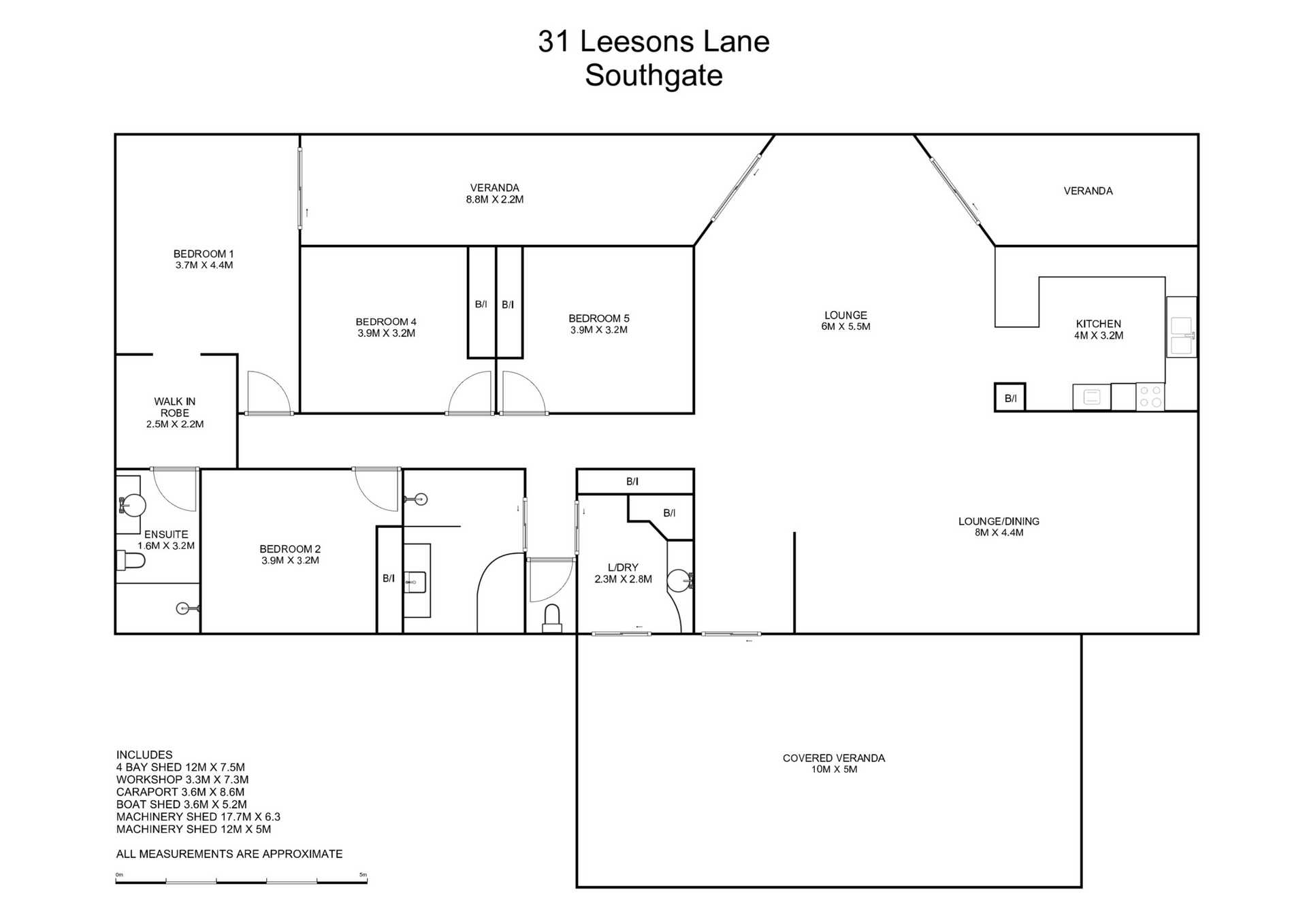 31 Leesons Lane , Southgate  For Sale by Farmbuy.com - floorplan 1