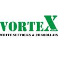 Vortex White Suffolks Logo