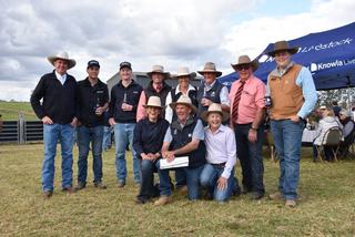 Perfect clearance for 'perfect' bull: six-figure top at Knowla Angus sale