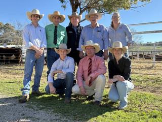 Buyers from four states chase carcase and structure at Ironbark Hereford sale