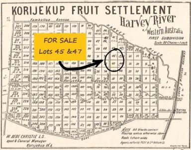 Farm Sold - WA - Harvey - 6220 - LAND IN HARVEY WITH SECURE WATER - Under Offer  (Image 2)