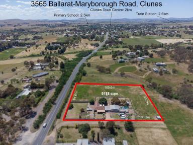 Farm Sold - VIC - Clunes - 3370 - Farm with pretty pastoral views walking distance to town /  3Br Plus Study Plus Garage with fully lined workshop  (Image 2)