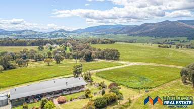 Farm For Sale - VIC - Myrtleford - 3737 - Blacks Flat Home with Magnificent Views  (Image 2)