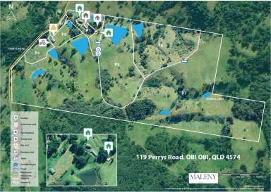 Farm For Sale - QLD - Kidaman Creek - 4574 - Country Estate : 142 Acres, Obi Obi Valley  (Image 2)