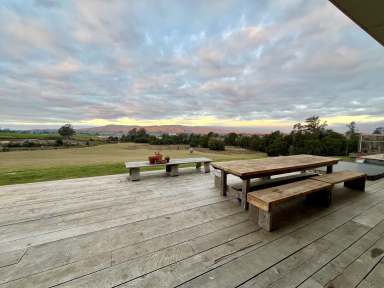 Farm For Sale - TAS - Legerwood - 7263 - Magnificent Off Grid Family Home on 31 Acres. Spring Fed Creek and dams, Huge Shed, Potential Income.  (Image 2)