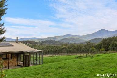 Farm For Sale - VIC - Healesville - 3777 - Private Homestead featuring Panoramic Mountain Vistas, Expansive Pasture and Great Shedding  (Image 2)