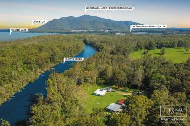 Farm For Sale - NSW - Herons Creek - 2439 - 'River View" Unique Waterfront Acreage  (Image 2)