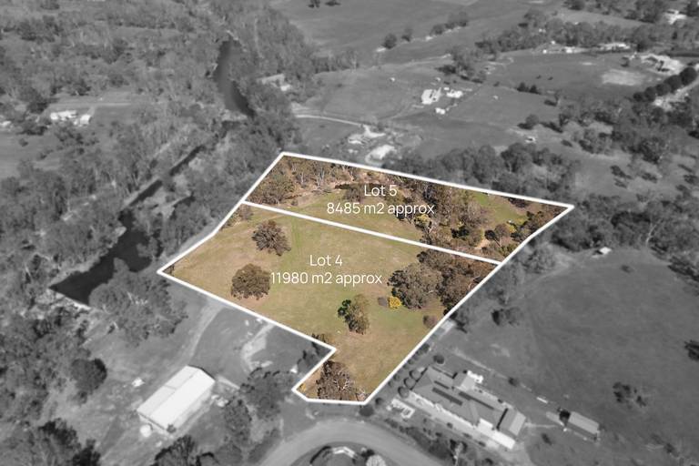 Lot 4 & 5 Sandy Creek Rd, Pyalong VIC 3521